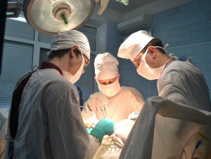 хирургическое лечение кисты яичника - лапароскопия